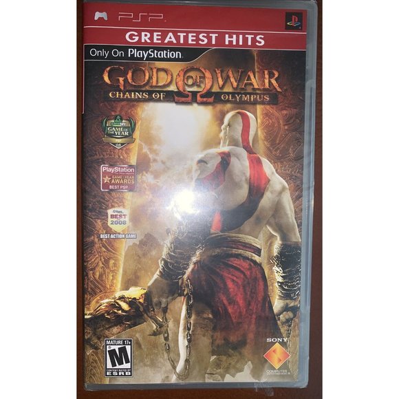 Sony God Of War Chains of Olympus (PSP, 2008) New Factory Sealed Greatest Hits